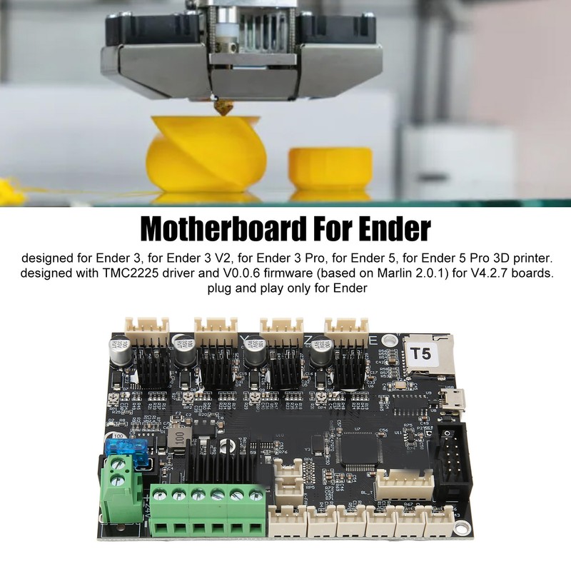 3D Printer Silent Board Low Noise TMC2225 Driver V0.0.6 Firmware