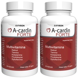A-cardin Forte - 120 Kapseln, 2er Pack