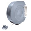 Retractable Washing Line Heavy Duty Grey Weather Resistant Indoor and