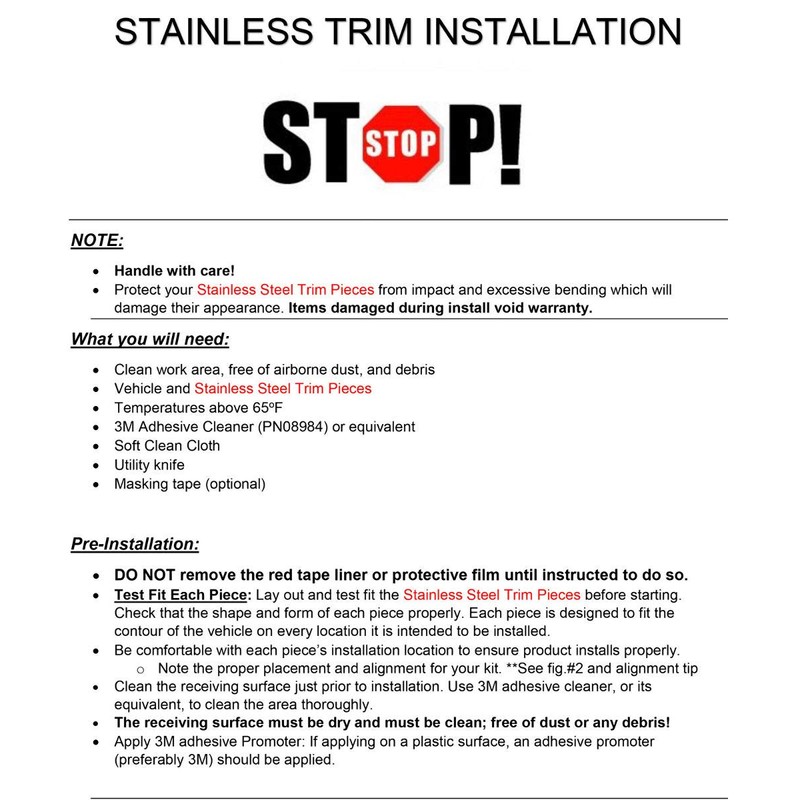 QAA is Compatible with 2017-2022 Genesis G90 4 Piece Stainless