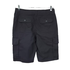 Goodfellow & Co Cargo Shorts sz W 30 Black 11" Inseam Flat Front 6 Pockets