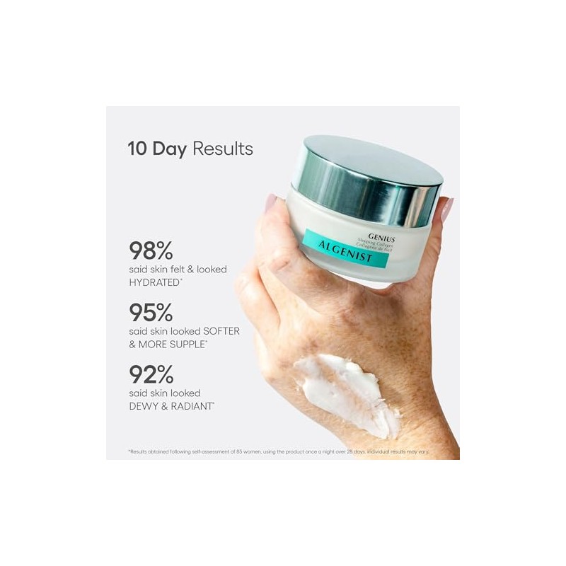 Genius Sleeping Collagen by Algenist for Women - 2 oz
