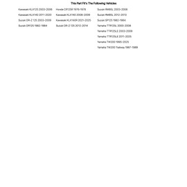 Primary Drive 428 C Professional Chain 428x122 For KAWASAKI KLX140R 2021-2023