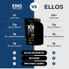 King Protein Whey 600g Aislado Sin Lactosa Sin Sabor Sin