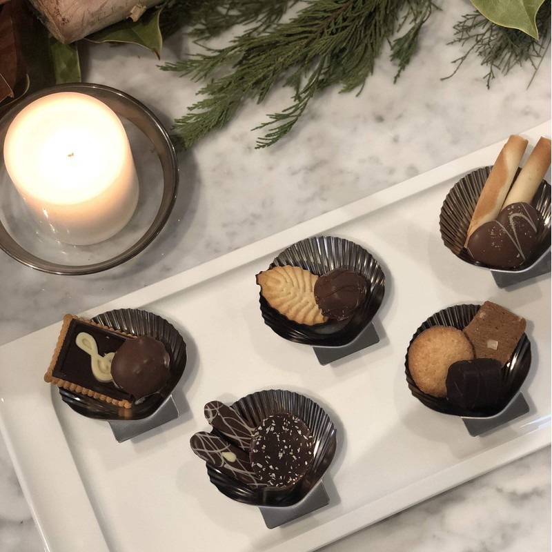 Outset 76494 All Purpose Grillable Stainless Steel Sea Shells, Set