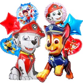 8Pack Foil Balloons, 3th Party Balloons Birthday Party Decorations Foil Balloons for Kid's Birthday Party Favors