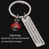 AHAETH Ladybug Gifts Keychain Ladybug Jewelry for Women When She