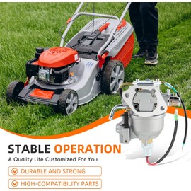 24 853 169-S Carburetor Air Oil Filter Fuel Pump Lawn Mower Tune up Kit for Kohler CV730 CV730S CV740 CV740S 25 HP 27 HP Engine # 4853102-S 24-853-102-S 24 393 04-S 24 853169S W/​gasket