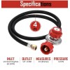 For BBQ Pro, For Charbroil, For Weber 4FT High Pressure
