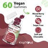 Kraftvoll Nitric Oxide Beet Root Gummies 6000MG - Sugar-Free, Mixed
