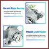 HEROFFIX 1 Set Door Lock Cylinder Set Kit with 2