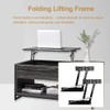 1 Pair Pneumatic Spring Lift Mechanism for Coffee Tables Multi-Functional