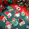 Hoteam 30 Pcs Christmas Magnetic Gnome Reflective Magnetic Xmas Car
