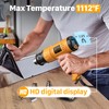 Heat Gun, SEEKONE 1800W Hot Air Gun Kit with Large