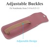 Czzmy Pen Holder Notebook, Pen Holder with Adjustable Elastic Band,