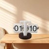 Flip Desk Clock Retro Single Sided Battery Powered Retro Vintage