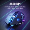 LiBO&HKBO Gaming Mouse Wired, USB Optical Computer Mice with RGB