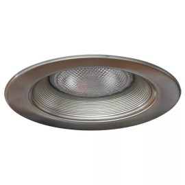 Eco Lighting 5 Inch All Satin Nickel Recessed Can Trim