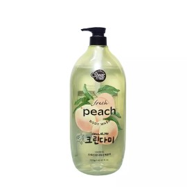 Aekyung (애경) 샤워메이트 프레시 바디워시 복숭아 1.2kg x1개 Aekyung Shower Mate Fresh Body Wash Peach 1.2kg x1