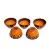 Cactus Canyon Ceramics Spanish Terracotta 5-Piece Small Salsa Bowl Set