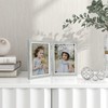 Afuly Photo Frame, 2 Sides, 2L Picture Stand, Stylish, Simple,