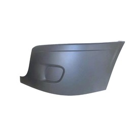 Mytee Products Front Bumper End Cap w/o Fog Light Cutout Compatible with Freightliner Cascadia (2008-2018) - Grey Left Driver Side Bumper End Cap Reinforcement Replaces OEM 21-27300-000
