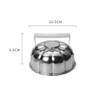 UXOWOXU Stainless Steel Flower Petal Shape Fried Rice Press Mold