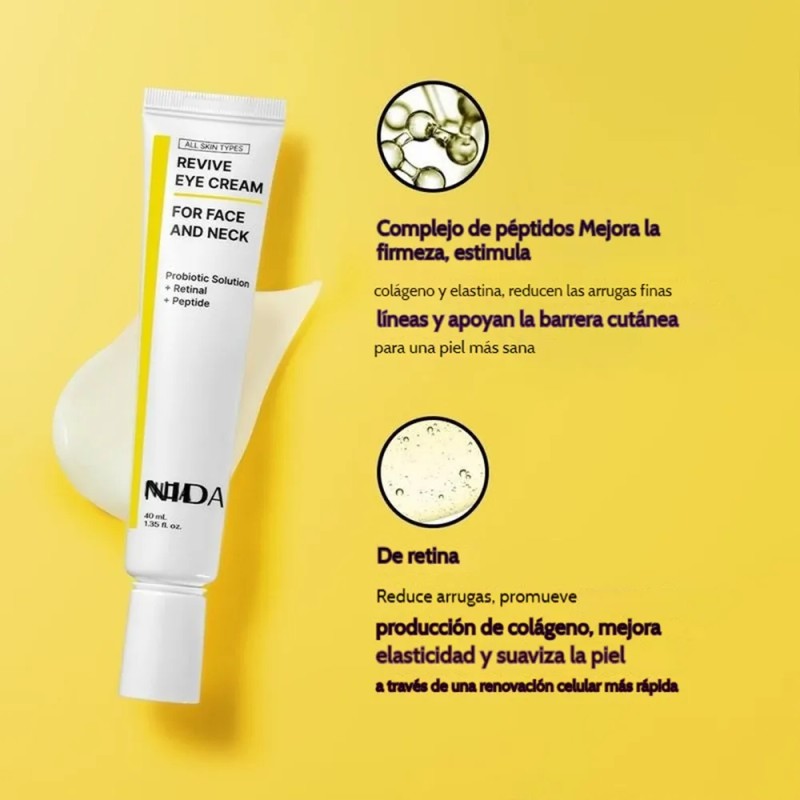 Mp Crema For Ojos Nida Revive For Rostro Y Cuello