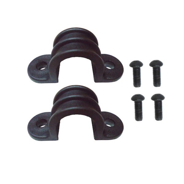 Nova Rollator Seat Clamp & Screw Set (Pair) for Models 4204/4205/4206/4236/4237/4238 Serial # Contains E Or JN