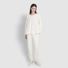 JAJU [JAJU/자주] 여 밍크 플리스 셔링 파자마 팬츠_아이보리 [JAJU] Women's