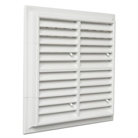 The Ventilation G15DR2 X 2B-Y Grid Plastic with Measuring Cup Quadra Overlapping White 240 x 240 mm