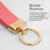 SENLLY Car Keychain, Stretchy Key Holder, Original Elastic Anti-Drop Design
