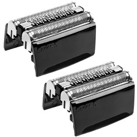 Pack of 2 52B shaving head compatible with Braun Series 5, electric shaving head S5, replacement shaving part razor for Series 5 5020s 5030s 5040s 5050cc 5070cc 5090 5090cc 5190cc 5147s 5145s 5195cc