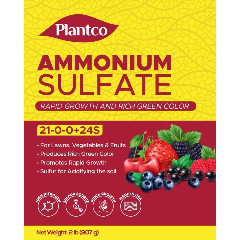 Ammonium Sulfate 21-0-0 Fertilizer with Nitrogen and Sulfur | Lowers