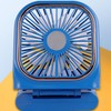Foldable Necklace Fan Three Levels Adjustable USB Rechargeable Handheld Mini