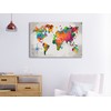 murando n-A-0231-d-a Painting by Numbers World Map 60 x 40