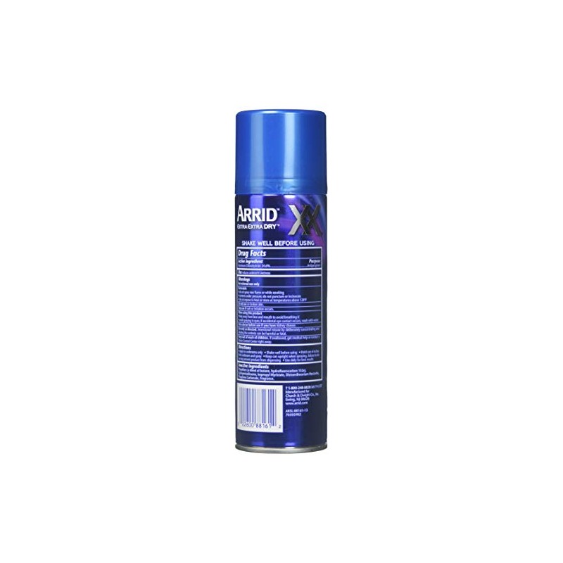ARRID XX Anti-Perspirant Deodorant Spray, Morning Clean 6 oz (Pack