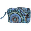 GURU SHOP Boho Cosmetic Bag from Nepal - Red, Men/Women,