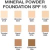 Mineral Makeup Pressed Powder Foundation - Hypoallergenic- with sponge (Sunlit)