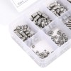 Hex Bolt, Pack of 300 Hexagon Socket Screws Assortment 304
