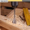 TOUGH MASTER 9 Piece Spade Drill Bits Set, ¼ Inch