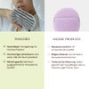 Waschies Double Sided Facial Cleansing Pad/Exfoliating Pads - Set of