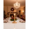 Electric Taper Window Candle Lamps (Set of 2), Plug-in LED