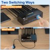 8K HDMI DP KVM Switch 3 Monitors 3 Computers, 8K@60Hz/4K@144Hz