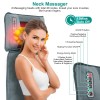 Full Body Electric Massage Mat w/Heat Vibration Massage Pad Cushion