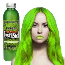 Headshot Danger! Danger! Green Hair Colour Semi-Permanent Hair Dye 150ml