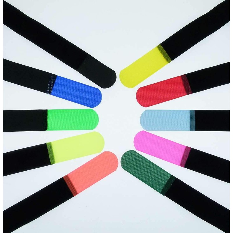 100 x 20 cm x 20 mm Resealable Velcro Cable