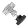 Stainless Steel BSPP Female Thread Straight Needle Valve for Water