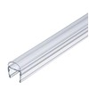 Gordon Glass Universal Clear Polycarbonate U-Channel with Soft Vinyl Bulb