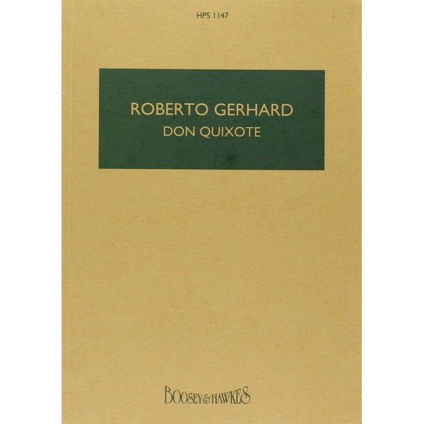 Don Quixote: Ballet in one act to a Scenario by
